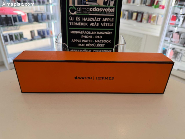 Hermés Apple Watch 8 Cellular Stainless Hibátlan/1 hónap gar./Akku 100