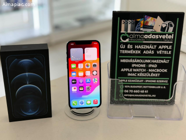 iPhone 12 Pro 256 Független Újszerű/1-3 hónap gar./Akku 100%/p4782  1