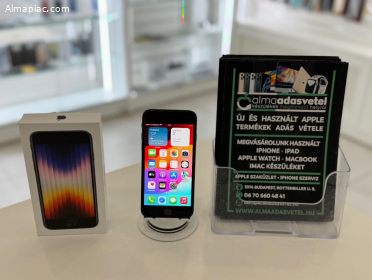 iPhone SE 64GB 2022 3Gen. Újszerű Független/1-3 hónap gar./Akku 84%/